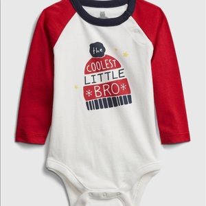 Baby Gap Coolest Little Bro Onsie 3-6m